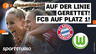 FC Bayern – VfL Wolfsburg Highlights  FrauenBundesliga 6 Spieltag Saison 202324  sportstudio [upl. by Ilrahc]