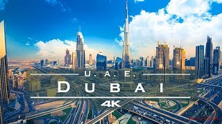 Dubai United Arab Emirates 🇦🇪  by drone 4K [upl. by Anilesor]