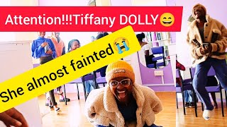 SURPRISE ON TIFFANY DOLLY WHILE DOING MY NAILS [upl. by Naesar]