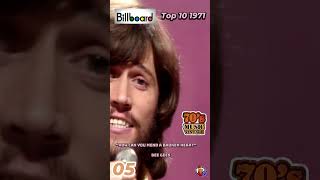 Billboard Top 10 1971 70smusic billboardradiosongs [upl. by Froehlich]