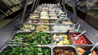 salad bar Wellness Health Food Salad [upl. by Zsamot]