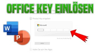 Microsoft OFFICE PRODUKT KeyCode einlösen amp aktivieren  Tutorial [upl. by Edison]