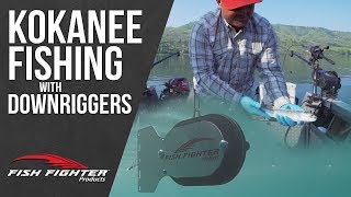 Kokanee Fishing with Fish Fighter™ Downrigger Weights  Fish Fighter™ Products [upl. by Cavuoto499]