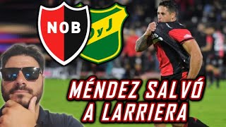 Méndez estiró el ciclo Larriera  Newells 1  Defensa y Justicia 0 [upl. by Cornelie]