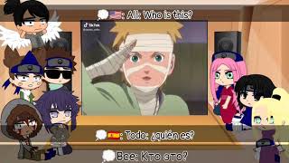 ∆Friends Naruto react to 🍜Naruto🍜 future∆ Amigos Naruto reaccionan a Naruto futuro 2 [upl. by Warder]