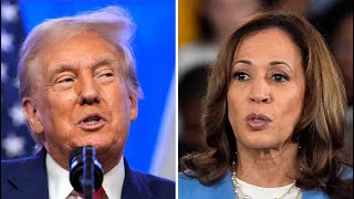 Harris and Trump return to campaign trail work to capitalize on messaging postdebate [upl. by Ayekin]