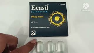 Ecasil 400mg Tablet Uses in Urdu Ecasil 600mg Tablet Uses Linezolid 400mg Ecasil Tablet 400mg [upl. by Landbert]