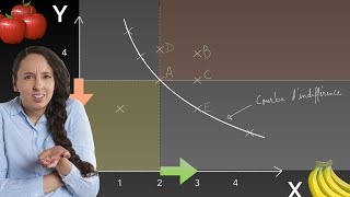 C’EST QUOI ça  La courbe d’indifférence  c’est de la MICROECONOMIE [upl. by Rolland]