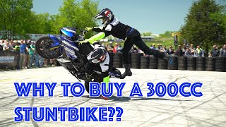 300cc bike  Why To Stunt a 300cc Motorcycle [upl. by Tnattirb696]