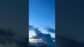 Clouds ☁️☁️☁️ clouds cloudscape cloudlapse timelapse [upl. by Hadlee]