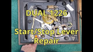 Dual 1226 StartStop Lever Repair [upl. by Lukin]