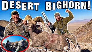 The HUNT of a Lifetime Desert BIGHORN SHEEP HUNT Nevada 2022 Season [upl. by Cesya]