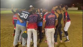 samsic pop gana semifinal a el cesac 20112024 primer clásico de softball 🥎 [upl. by Atalee]