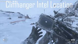 Cliffhanger Intel Location  Call of Duty  Modern Warfare 2  Remastered [upl. by Christen]