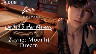 Kindled  Zayne Moonlit Dream JP DUB  Wander In Wonder   Love and Deepspace [upl. by Ahtamat499]