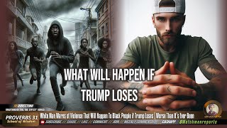 White Man Warns of VioIence That Will Happen To BIack PeopIe if Trump Loses  W0RSE Than Ever [upl. by Dall908]