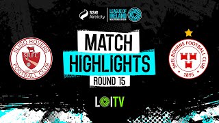 SSE Airtricity Mens Premier Division Round 15  Sligo Rovers 03 Shelbourne  Highlights [upl. by Procto976]