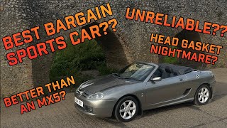 Is The MG TF The Best Bargain British Sports Car You Can Buy [upl. by Kcirddor]