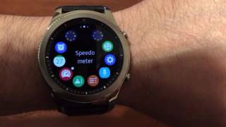 Gear S3 speedometer is available [upl. by Elata]