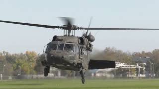 US Army Sikorsky UH 60L Helicopters at NMUSAF [upl. by Milla]