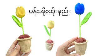 ကျုလစ်ပန်းအိုးထိုးနည်း [upl. by Oneill]