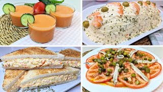 4 RECETAS IMPRESCINDIBLES PARA ESTE VERANO lacocinadenuberosaylila recipe [upl. by Anatnahs]