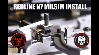 N7 Milsim install into a Krytac gearbox By Defcon Leader [upl. by Noyrb115]