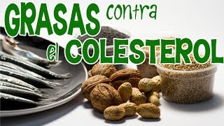 ¿Qué grasas comer para bajar el colesterol malo [upl. by Akehsay]