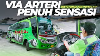 WAKTU TEMPUH LEBIH LAMA MASIHKAH JADI PILIHAN PENUMPANG Trip Restu Panda ATB via Jalur Arteri [upl. by Sotsirhc]