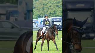 Badminton Horse Trials 2024 smashing the dressage for a top mark eventing equestrian dressage [upl. by Urita]