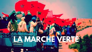 Cest la marche verte  chanson [upl. by Aihtekal]