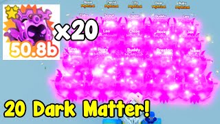 Got Full Team Of Dark Matter Dominus Alienus Mythical  Pet Simulator X Roblox [upl. by Keverian352]