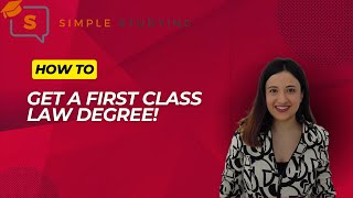 Study tips for a First Class [upl. by Adnoraj133]