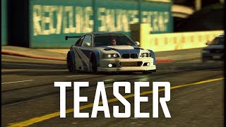 Need For Speed Most Wanted BMW M3 GTR Joyride Teaser [upl. by Mihcaoj847]