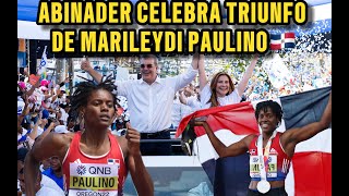 EL MANDATARIO CONTENTO CON MARILEYDI PAULINO [upl. by Noived]