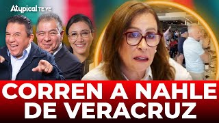 quot¡FUERA ¡FUERAquot ABUCHEAN y CORREN a ROCÍO NAHLE en su INICIO de CAMPAÑA en VERACRUZ [upl. by Natalee549]