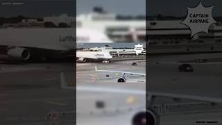 A380 Towcar Drags Its Vehicle Aviation Moments shorts aviation airport mayday atc [upl. by Rolecnahc]