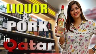 Buying Liquor amp Pork in Qatar QDC [upl. by Tamis243]