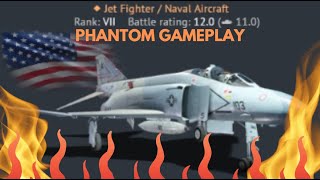 Ultimate f4S phantom gameplay in WAR THUNDER EN [upl. by Sigvard]