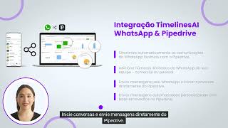 Integração Pipedrive e WhatsApp para vários números [upl. by Erihppas]