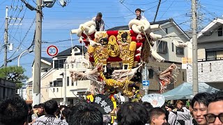 2023年9月30日 本町ふとん太鼓 太鼓蔵出発 [upl. by Geordie247]