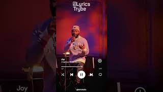 Angelique Kidjo ft Davido  Joy Lyrics lyricstrybe afrobeats [upl. by Nivar]