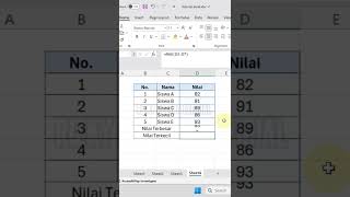 Cara Mencari Nilai Terbesar dan Terkecil di Excel [upl. by Tobit]