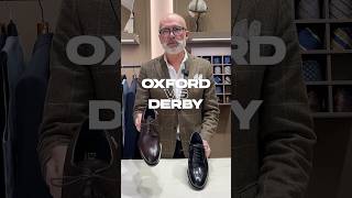 Te cuento las diferencias entre el zapato derby y el oxford [upl. by Pepin985]