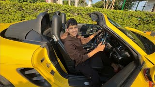 Piyush Driving SuperCar 😳 [upl. by Nairehs]