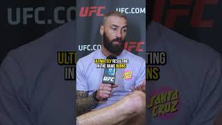 UFC fighter Paul Craig shares with Nina Drama a fun fact about Gilbert Burns LOL shorts mma ufc [upl. by Econah51]