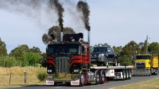 Leaving the Castlemaine truck show 2012  Part 2 [upl. by Eldon]