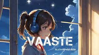 Vaaste Song  Slowedreverb [upl. by Ahsinnod]