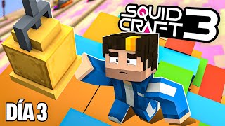 SQUID CRAFT GAMES 3 DÍA 3 [upl. by Nosittam424]