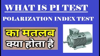 POLARIZATION INDEX OR PI TEST [upl. by Akeryt]